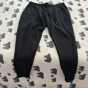 Stars above Black Jogger Sweatpants